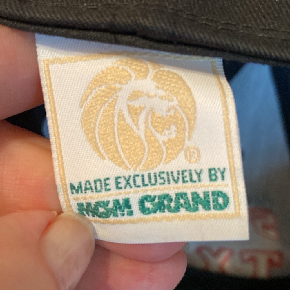 Vintage Mike Tyson Vs Bruce Seldon Boxing 1996 MGM Grand Garden Snapback Hat - Picture 5 of 7